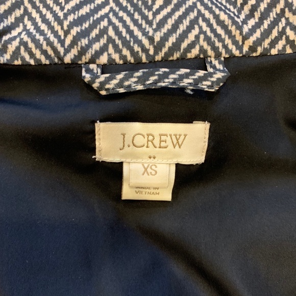 JCrew Herringbone puff vest - Picture 3 of 4